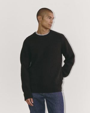 The Cloud Crewneck Sweater | Black