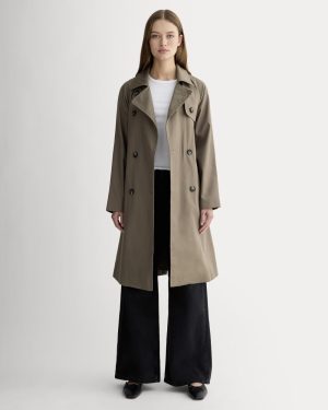 The Modern Trench Coat | Deep Taupe