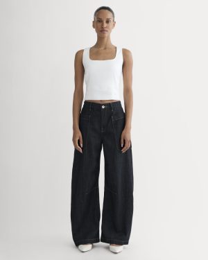 The Gardener Pull-On Jean | Dark Indigo