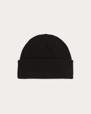 The Waffle Beanie | Black