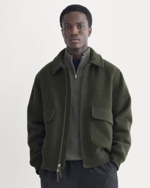 ReWool Flight Jacket | Heather Beech