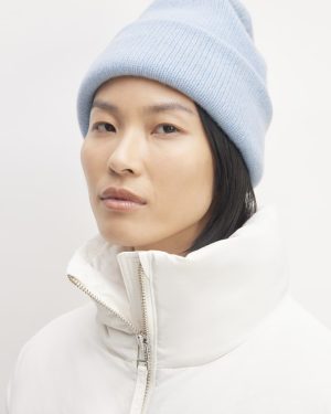 The Good Merino Wool Beanie  | Chambray Blue