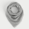 The Feather Cashmere Bandana | Heathered Grey