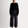 The Way-High® Gardener Cropped Jean | Washed Black