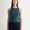 The Tank in Essential Cotton | Dark Sea