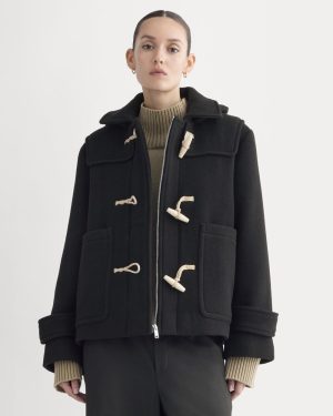 The ReWool Duffle Coat | Black