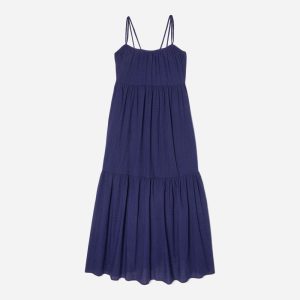 The Billow Tiered Maxi Dress | Navy
