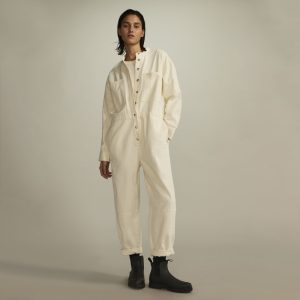 The Canvas Organic Cotton Coverall | Bone