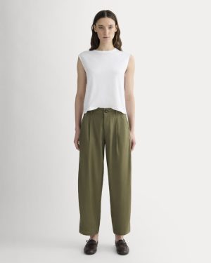 The Everywhere Pant in Stretch Linen | Kalamata