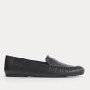 Leather Day Driver Loafer |  Black
