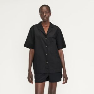 The Poplin Shirt | Black