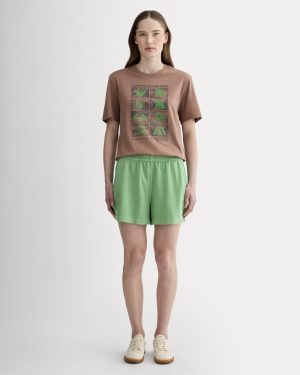 The Off-Duty Short | Green Garment Dye