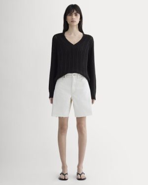 The OG Baggy Jean Short | Ecru