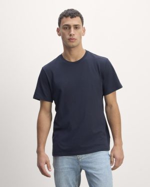 The Premium-Weight Crew | Uniform | Navy