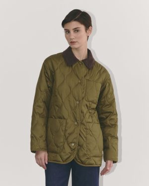 The Quilted Ranch Jacket | Olive