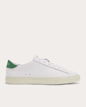 The Day Sneaker | White / Grass Green