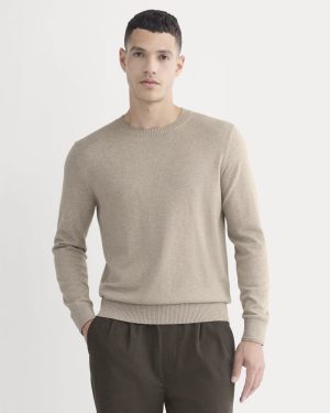 The No-Sweat Sweater | Uniform | Heathered Oatmeal