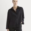Boxy Shirt in Buttersoft | Black