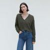 The Alpaca V-Neck Cropped Cardigan | Kambaba