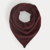 Cashmere Lovergirl Large Kerchief | Burgundy