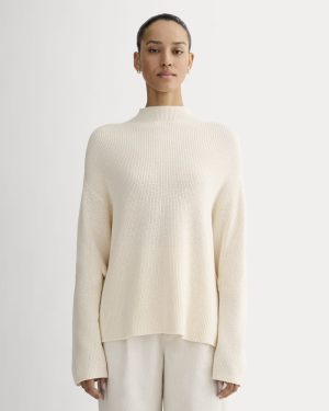 The Slouchy Funnel Neck in Everyday Cotton | Canvas