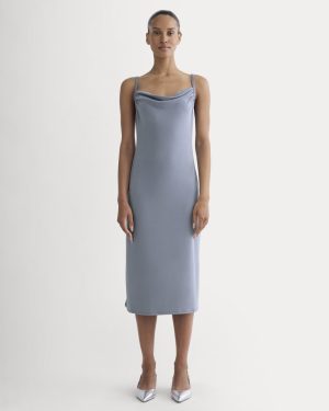 The Tank Midi Dress in Butterknit | Blue Dusk