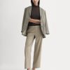 Straight-Leg Trouser in Tailor Twill | Light Taupe
