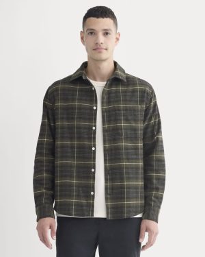 Brushed Flannel Shirt | Heather Beech