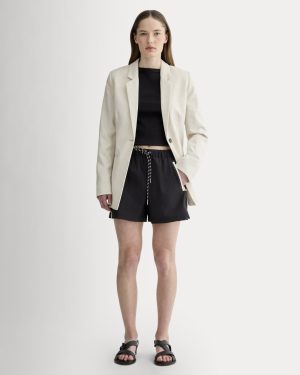 The Anywhere Barrel Short | Black