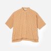 The Drapey Square Shirt | Burnt Orange Gingham