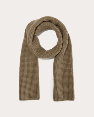The Waffle Scarf | Camel