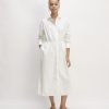 The Supima® Cotton Midi Shirt Dress | White