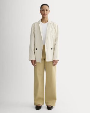 The Wide-Leg Chino | Classic Khaki