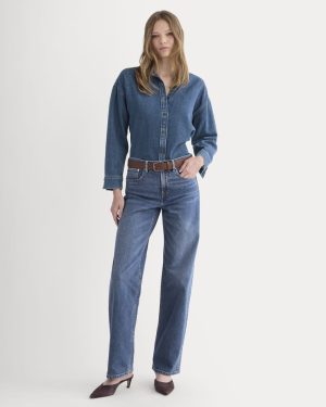 The Column Jean | Ocean | 31 Inseam