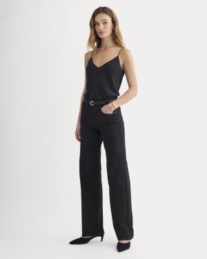 The Column Jean | Black | 33 Inseam