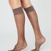 2-Pack Elin Premium Knee-Highs | Dark Brown