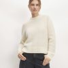 The Alpaca Cropped Crewneck Sweater | Snow