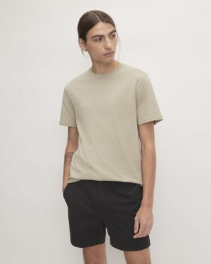 The Essential Organic Crew | Trench Coat Khaki