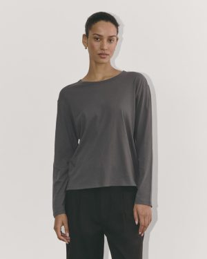 The Air Long-Sleeve Tee | Graphite