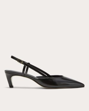 The Studio Slingback Heel | Black