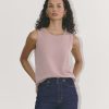 The Classic Tank in Cashmere | Dusty Rose