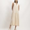 The TENCEL™ V-Neck Dress | Whisper Pink