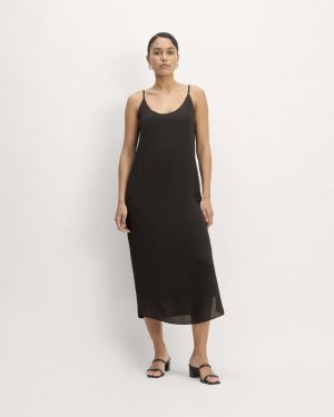 The Summer Slip Dress | Black