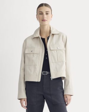 The Cropped Utility Jacket | Peyote