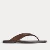 The Leather Flip Flop | Rum