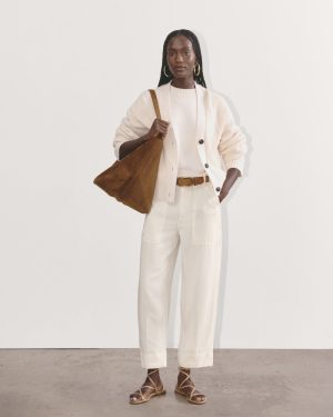 The Utility Pant in Buttersoft | Bone