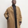 The Italian ReWool® Cocoon Coat | Camel