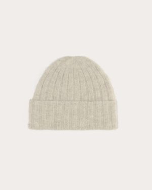 The Alpaca Beanie | Almond