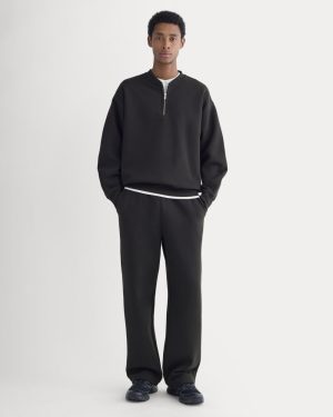 Luxe Fleece Pull-On Sweatpant | Black