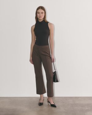 The Dream Kick Flare Pant | Earth Brown